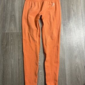 Gymshark Vibrant Orange Kids Leggings